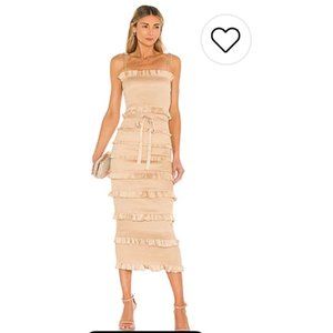 V. Chapman Lily Dress in Warm Sand  (Size 0)